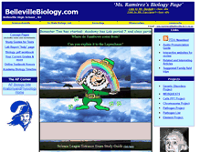 Tablet Screenshot of bellevillebiology.com